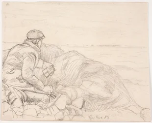 Johannes Larsen macht Studien