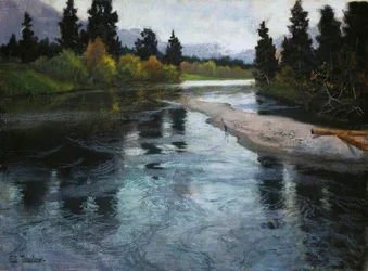 Fluss, ca. 1883