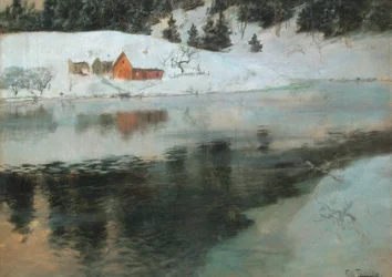Winterlandschaft, ca. 1883-1884