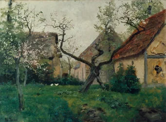 Blühender Apfelbaum