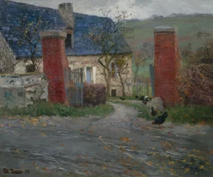 Eingang zum Bauernhof