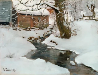 Winter auf der Insel Stord, 1889