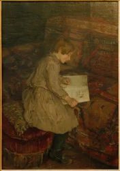 Zwei Töchter des Künstlers