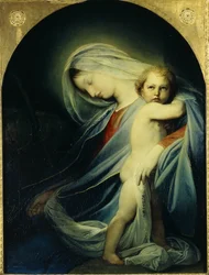 Ruhe auf der Flucht nach Ägypten, 1838