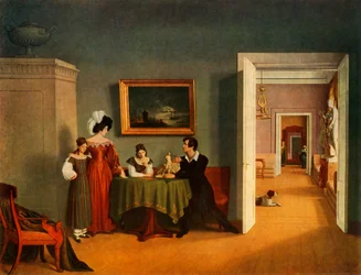 Familienporträt, 1830, 1965