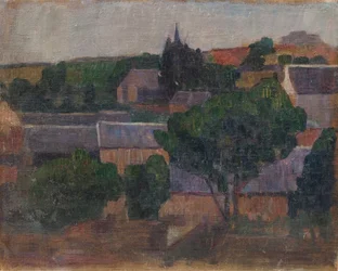 Dorf in der Bretagne