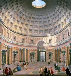 Innenansicht des Pantheon, Rom