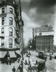 Broadway nordwärts von der 24. Straße, New York City