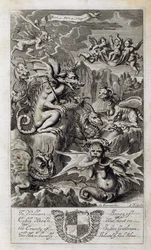 Szene der Hölle, Illustration aus Buch 1 Teil 3 Kapitel 10 von 