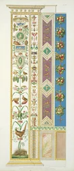 Panel aus der Raphael-Loggia im Vatikan, aus 