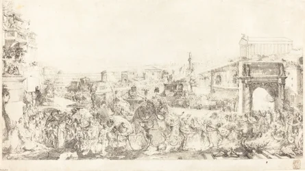 Triumph des Pompeius in Rom