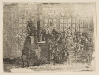 Les Nouvellistes, 1752