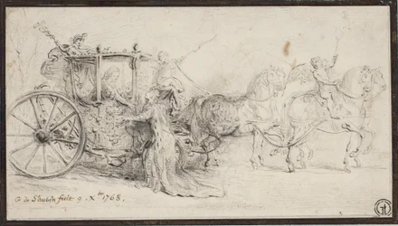 Paris heißt Christian VII willkommen