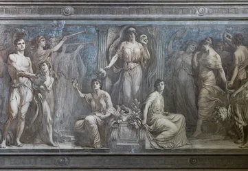 Allegorie der Komödie (Detail)
