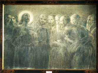 Christus unter den Aposteln