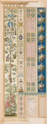 Pilaster Loggia VII (Der Vogelfänger)