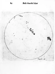Galileis Beobachtung der Sonnenflecken, 1613