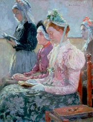 Sonntagmorgen, 1900