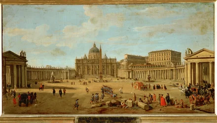 Petersdom in Rom, um 1700-1710