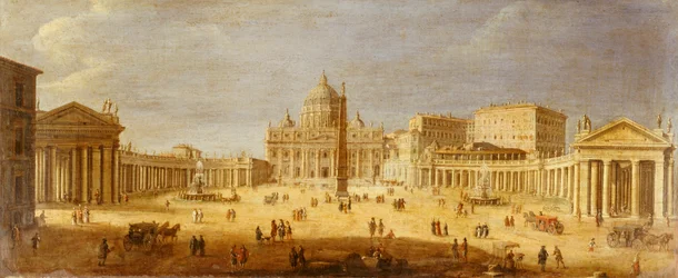 Piazza S. Pietro, Rom