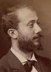 Porträt des Komponisten Alexandre Luigini 1850-1906, 1900