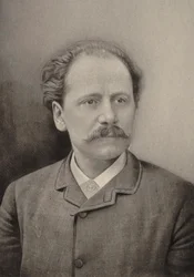 Porträt des Komponisten Jules Massenet 1842-1912, 1890