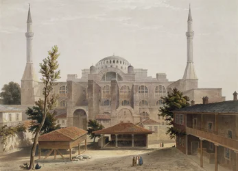 Hagia Sophia, Konstantinopel, veröffentlicht 1852