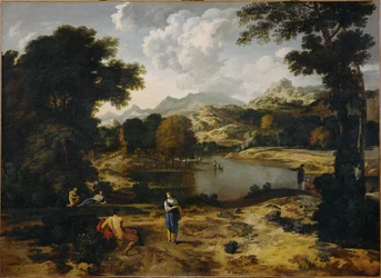 Heroische Landschaft mit Figuren