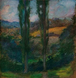 Die Pappeln in der Normandie, ca. 1905