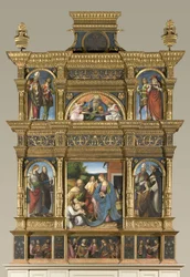 Geburt Christi und das letzte Abendmahl, Polyptychon