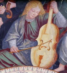 Das Konzert der Engel, 1534-36 (Detail)