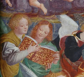 Das Konzert der Engel, 1534-36 (Detail)