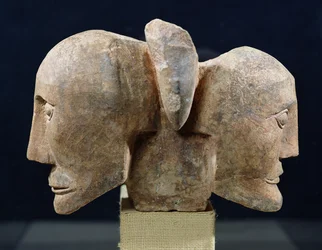 Doppelköpfige Büste des Hermes, aus Roquepertuse