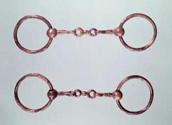 Pferdegebisse, aus La Gorge-Meillet, Tene I (ca. 475-0 v. Chr.)