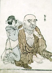 Unsterblicher lässt sich die Ohren reinigen, ca. 1815