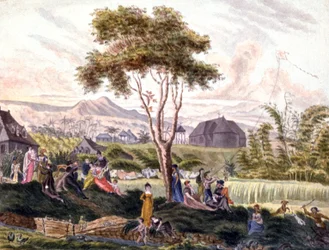 Réunion-Insel: Blick auf Saint Benoit