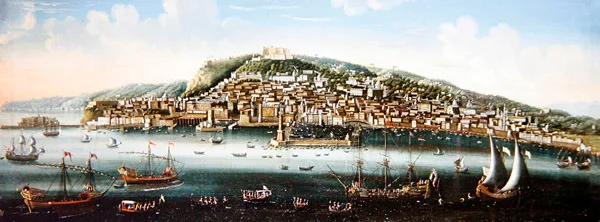 Blick auf die Bucht von Neapel