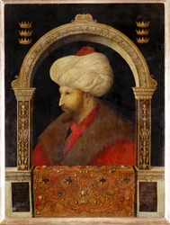 Sultan Mehmet II. Fahti, der Eroberer, der Sultan der Eroberung von Konstantinopel