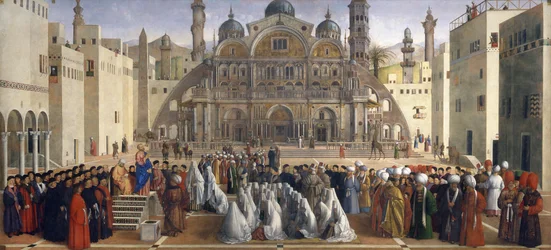 St. Markus predigt in Alexandria, Ägypten