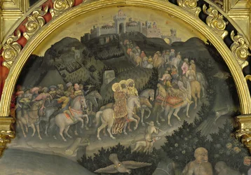 Die Anbetung der Könige (Detail)