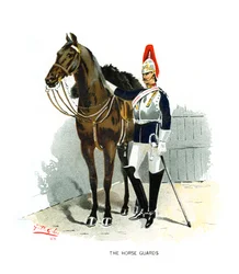 Die Horse Guards, um 1890