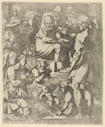 Die Geburt Christi, ca. 1544-48