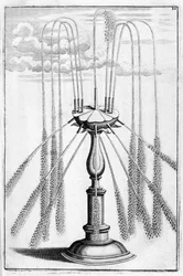 Ornamentaler Brunnenentwurf, 1664