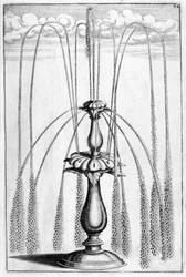 Ornamentaler Brunnenentwurf, 1664