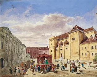 Ansicht von Freyung, Wien