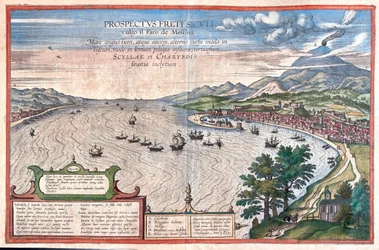 Messina (der Pharo) - Scilla und Cariddi, Sizilien, Italien, in 
