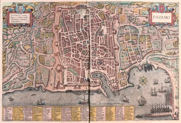 Palermo, Italien - in 