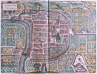 Trento, Italien, in 
