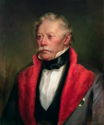 Johann Joseph Wenzel, Graf Radetzky (1766-1858) Gouverneur der lombardisch-venezianischen Gebiete in den mittleren 1800er Jahren