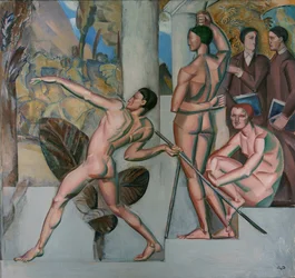 Mens sana in corpore sano Ein gesunder Geist in einem gesunden Körper, 1912